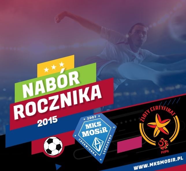 Grafika informująca o naborze rocznika 2015